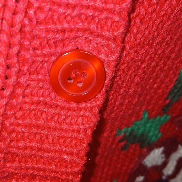 Jennifer Moore Unisex Ugly Christmas Cardigan Sweater size 2X - Picture 6 of 8